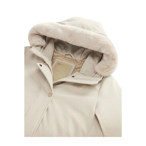 Woolrich Parka Parka Donna Firth con pelliccia Beige A24 - WOOLRICHCFWWOU1017FRUT3496 - 7404 - XS - Francavilla Moda
